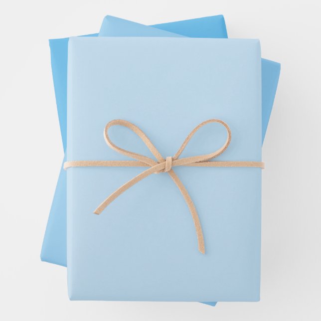 Hoja De Papel De Regalo Cielos Azules (In situ)
