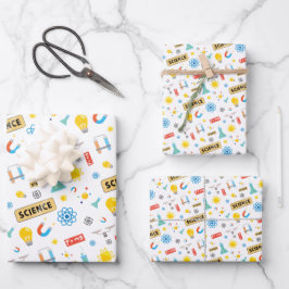 Hoja De Papel De Regalo Ciencias de la ingeniería física