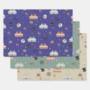 Hoja De Papel De Regalo Circus Fun