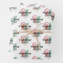 Hoja De Papel De Regalo Cita de Wine Lover