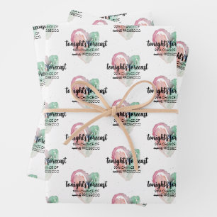 Hoja De Papel De Regalo Cita de Wine Lover