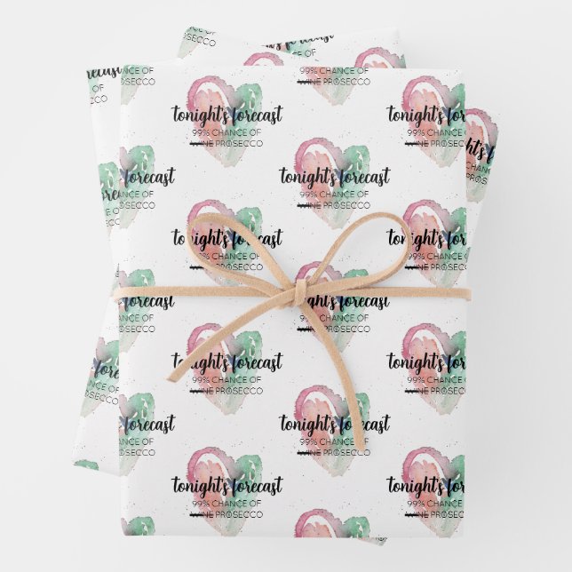 Hoja De Papel De Regalo Cita de Wine Lover (In situ)