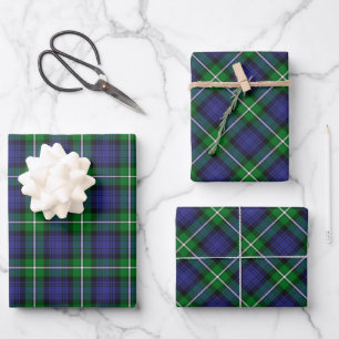 Hoja De Papel De Regalo Clan Forbes Tartan