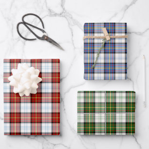 Hoja De Papel De Regalo Clan Gillies Vestió Variaciones Tartán