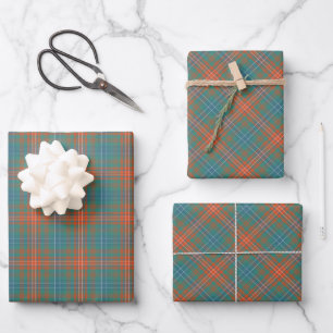 Hoja De Papel De Regalo Clan Wilson Ancient Tartán