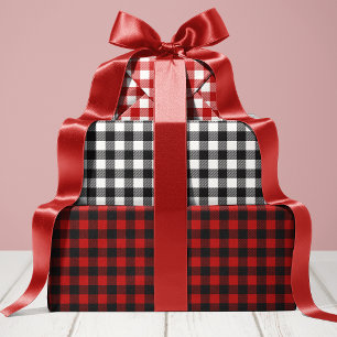Hoja De Papel De Regalo Clásico Cuadro de Búfalo Rústico