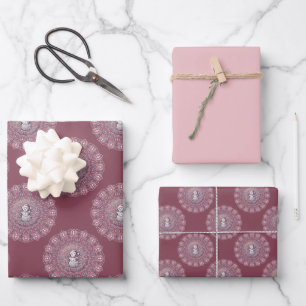 Hoja De Papel De Regalo Clásico Punto de Polka Chico