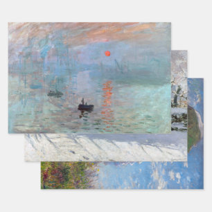Hoja De Papel De Regalo Claude Monet