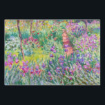 Hoja De Papel De Regalo Claude Monet - El jardín del Iris en Giverny<br><div class="desc">El Jardín Iris de Giverny / El Jardín del Artista en Giverny - Claude Monet,  1899-1900</div>