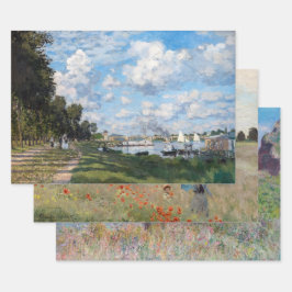 Hoja De Papel De Regalo Claude Monet - Selección de obras maestras