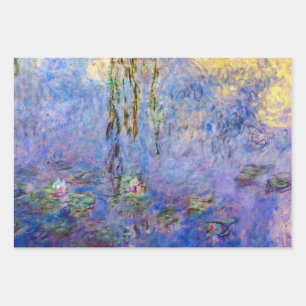 Hoja De Papel De Regalo Claude Monet - Water Lilies