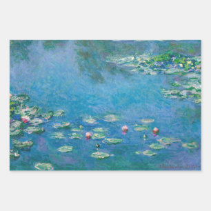 Hoja De Papel De Regalo Claude Monet - Water Lilies 1906