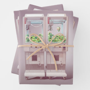 Hoja De Papel De Regalo Claw Machine