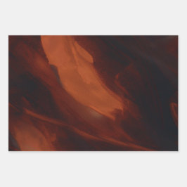 Hoja De Papel De Regalo Cobre cepillado