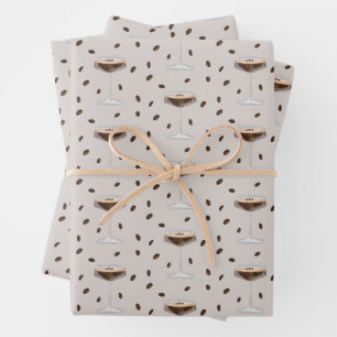Hoja De Papel De Regalo Cóctel de firma Espresso Martini de Tini Bit Older