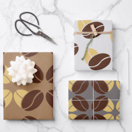 Hoja De Papel De Regalo Coffee Bean Wrapping Paper Beans Gift
