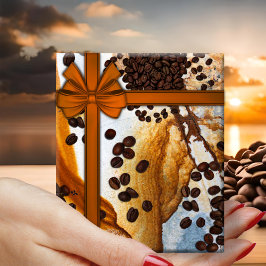 Hoja De Papel De Regalo Coffee Beans Coffee Lover