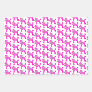 Hoja De Papel De Regalo Coincidencia de Fiestas de canapé rosa