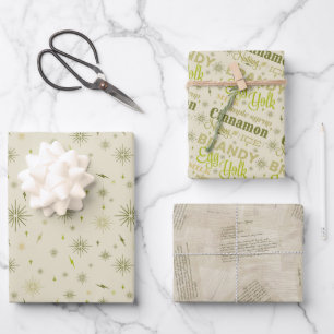 Hoja De Papel De Regalo Colección de huevos - Aguacate