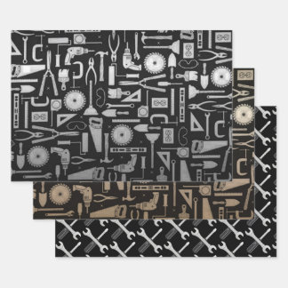 Hoja De Papel De Regalo Colección Handyman Tools