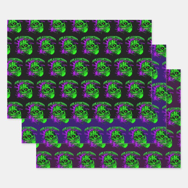 Hoja De Papel De Regalo Colección SplatterCon de fans de Dresden (Set)