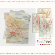Collage abstracto elegante