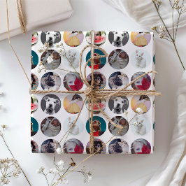 Hoja De Papel De Regalo Collage de Personalizados multifoto de Keepsake