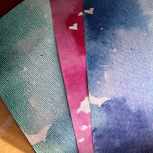 Color de agua rosa Diseño de tinte de tinta Pink p