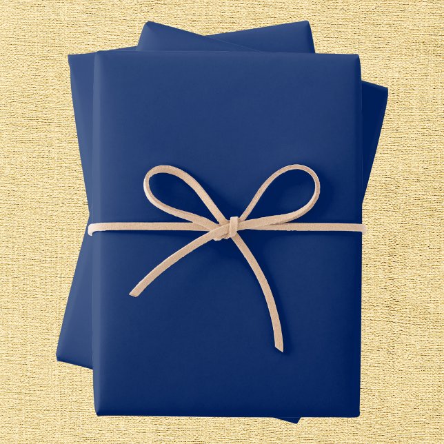 Hoja De Papel De Regalo Color sólido azul real (Subido por el creador)
