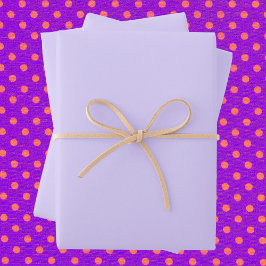 Hoja De Papel De Regalo Color sólido de lavanda pálida