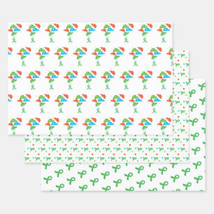 Hoja De Papel De Regalo Colorante del trasplante hepático