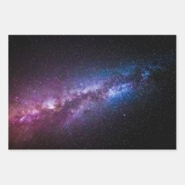 Hoja De Papel De Regalo Colores brillantes de estilo lechoso