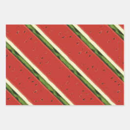 Hoja De Papel De Regalo Colores de agua de color rojo brillante conjunto p