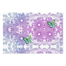Colores personalizados Mandala de mariposa 