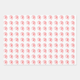 Hoja De Papel De Regalo Coloridas tortillas