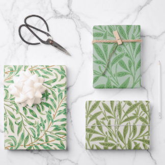 Hoja De Papel De Regalo Combinación botánica de William Morris