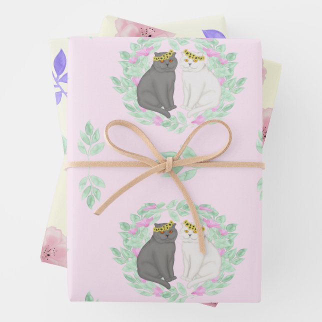 Hoja De Papel De Regalo Compromiso o conjunto de bodas (In situ)