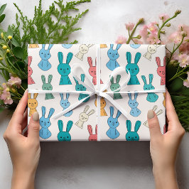 Hoja De Papel De Regalo Conejo de Pascua