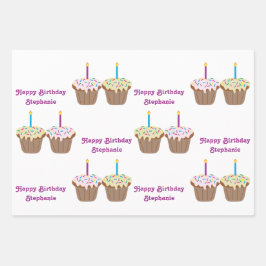 Hoja De Papel De Regalo Confecciones de cumpleaños