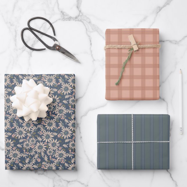 Hoja De Papel De Regalo Conjunto de Mariquita (Anverso)
