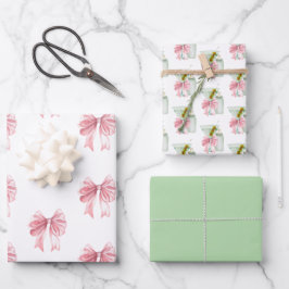 Hoja De Papel De Regalo Conjunto Tini Girl