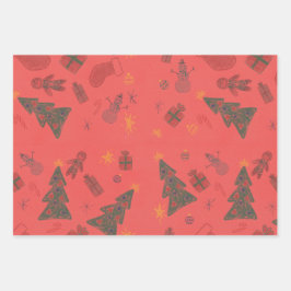 Hoja De Papel De Regalo Construction wrapping paper