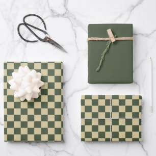 Hoja De Papel De Regalo Control verde