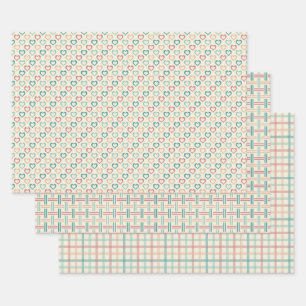 Hoja De Papel De Regalo Controles retro