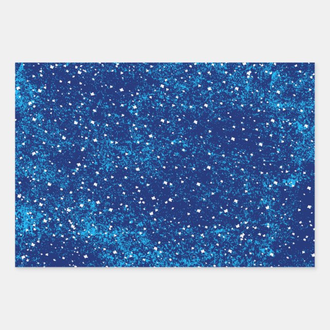 Hoja De Papel De Regalo Copos de nieve sin tabú (Anverso)