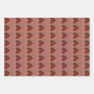 Hoja De Papel De Regalo Corazón de amor de Unicorn