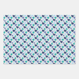 Hoja De Papel De Regalo Corazones