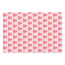 Corazones de color rojo, puntos Rubor rosados, bla