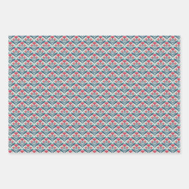 Hoja De Papel De Regalo Cosmic Bloom Set 1