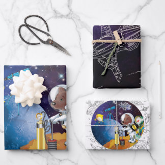 Hoja De Papel De Regalo cosmos